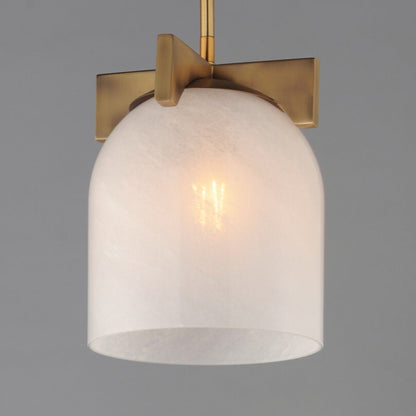 Scoop Semi-Flush Convertible Pendant Light in Detail.