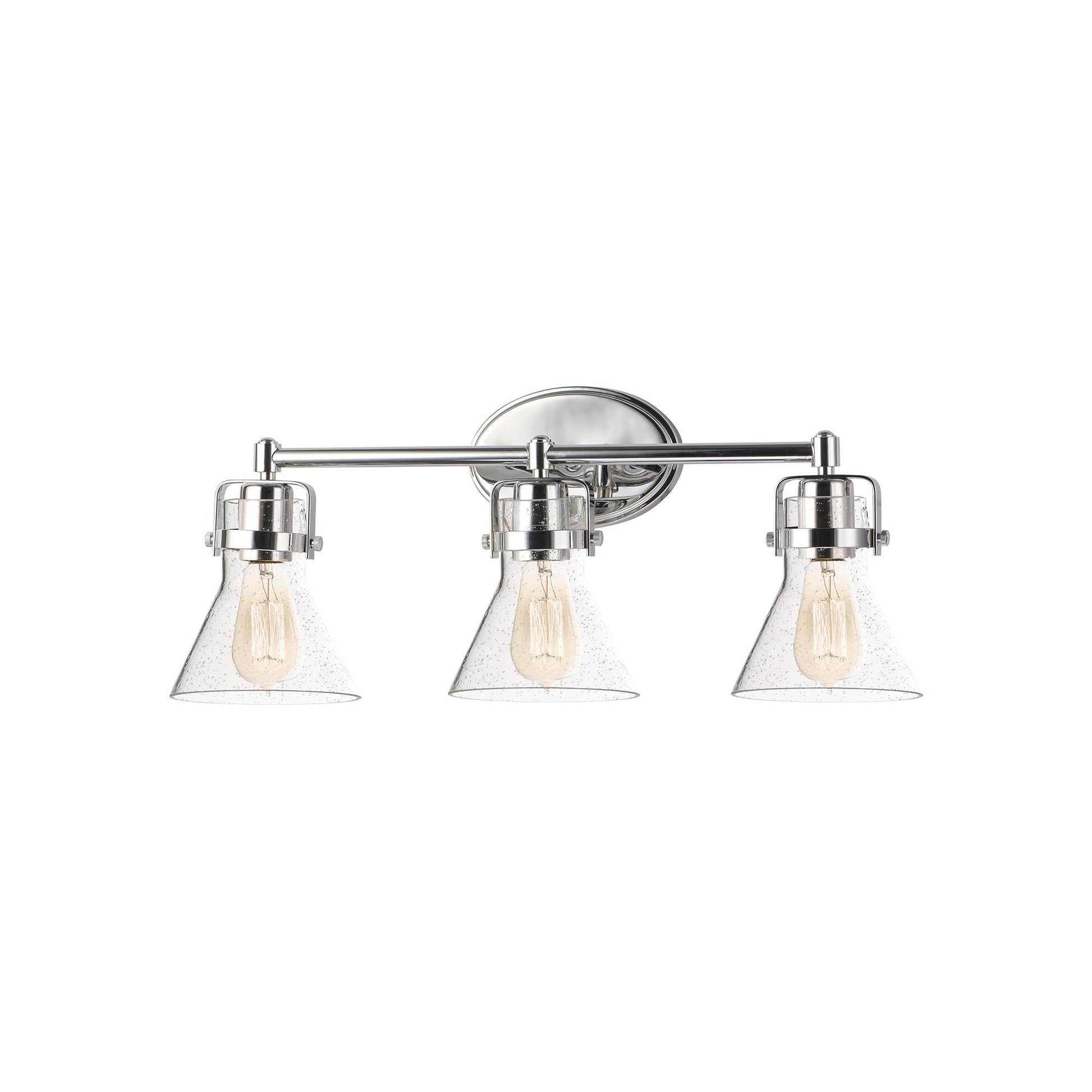 Seafarer Bath Vanity Light in Polished Chrome (3-Light).