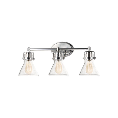 Seafarer Bath Vanity Light in Polished Chrome (3-Light).