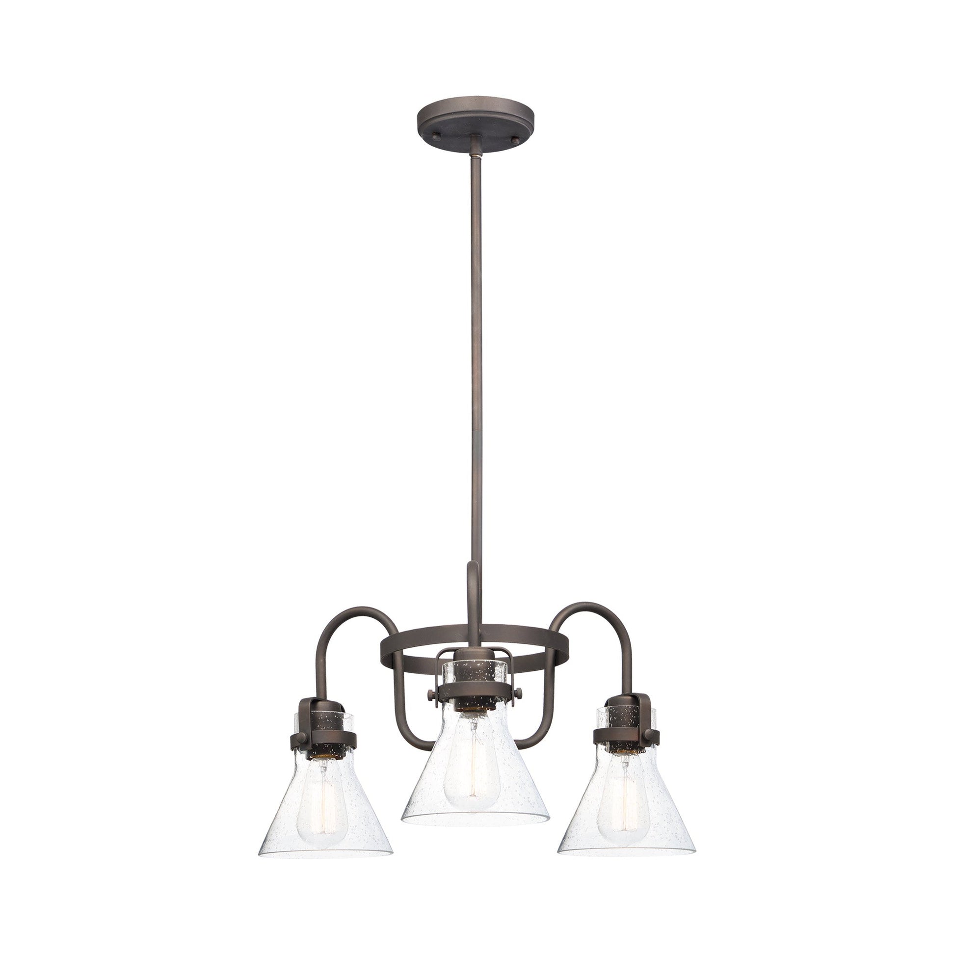 Seafarer Chandelier in Oil Rubbed Bronze (3-Light).