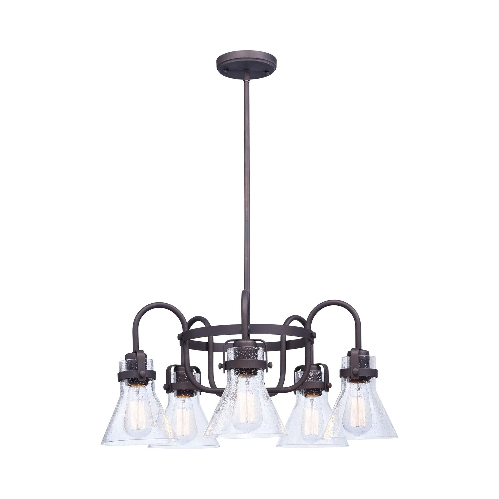 Seafarer Chandelier in Oil Rubbed Bronze (5-Light).