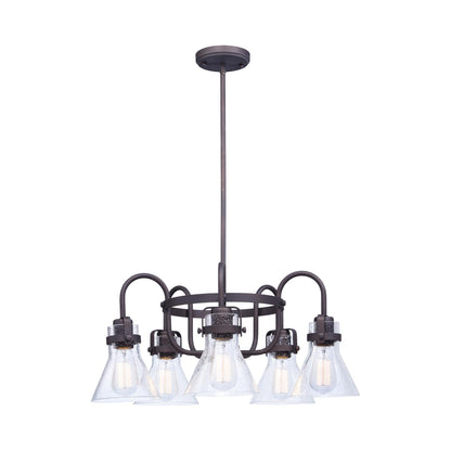 Seafarer Chandelier in Oil Rubbed Bronze (5-Light).