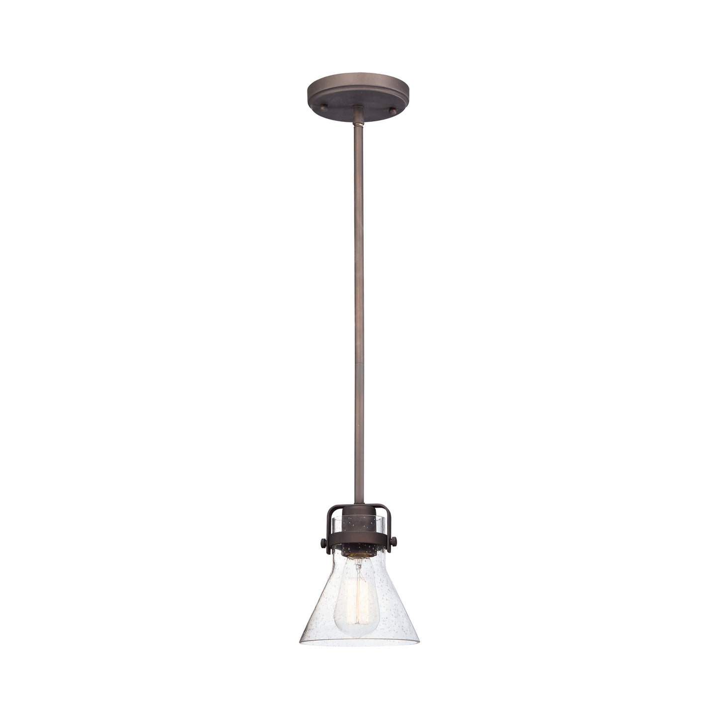 Seafarer Mini Pendant Light in Oil Rubbed Bronze.