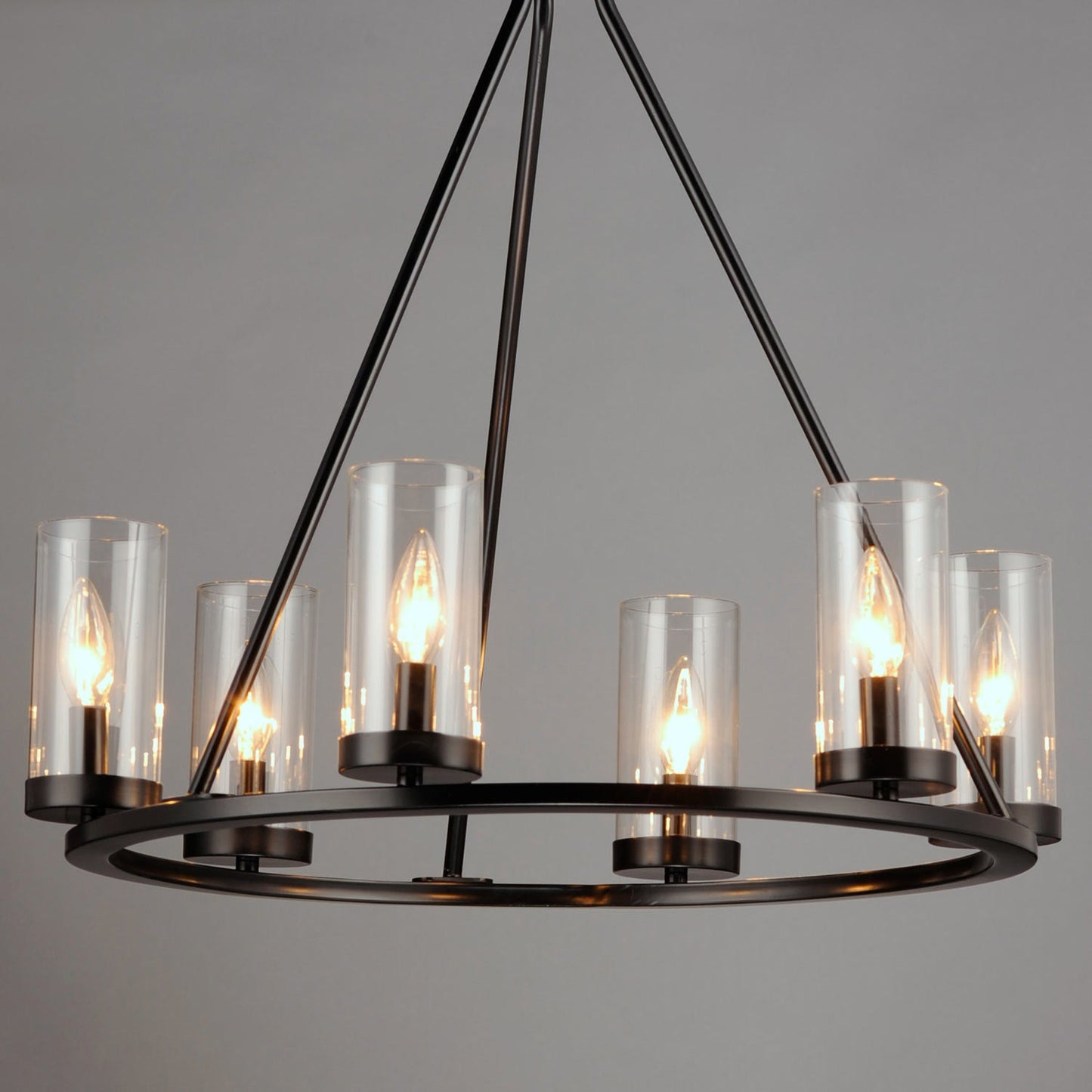 Sentinel Chandelier in Detail.