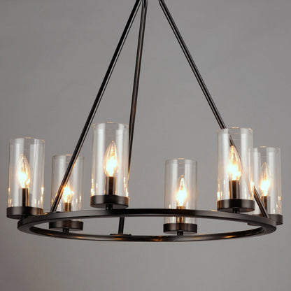 Sentinel Chandelier in Detail.