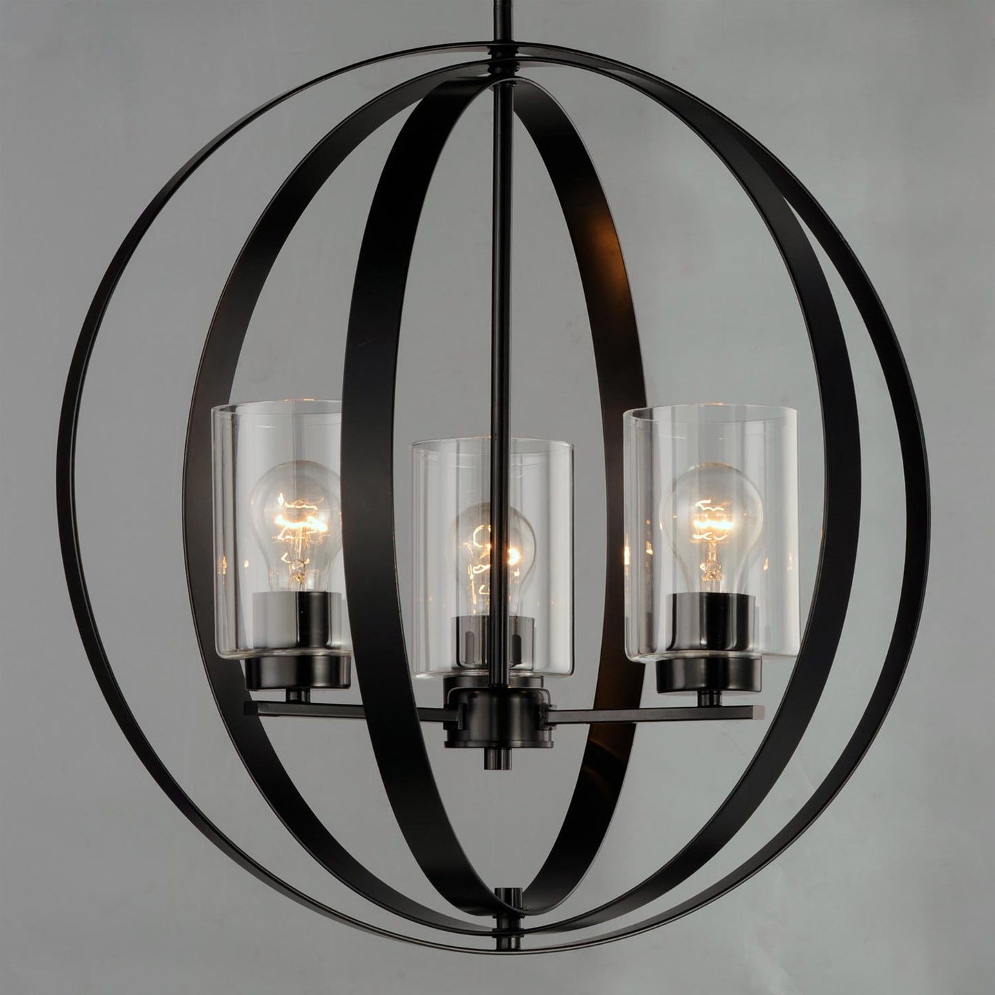 Sentinel Globe Pendant Light in Detail.