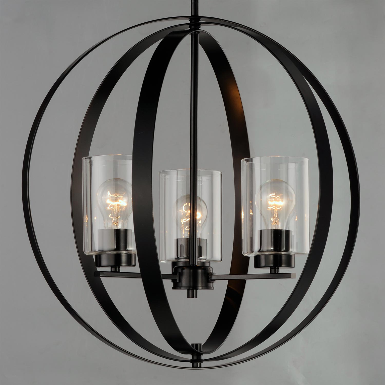 Sentinel Globe Pendant Light in Detail.