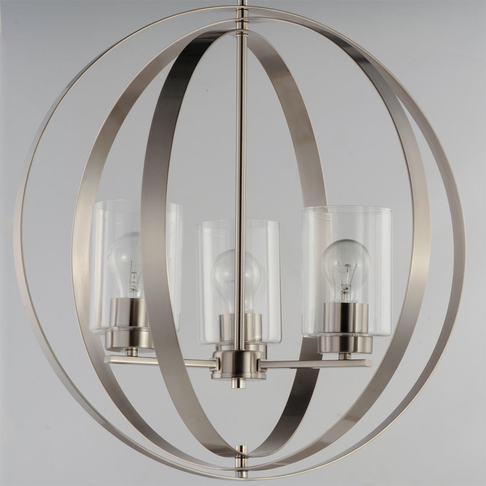 Sentinel Globe Pendant Light in Detail.