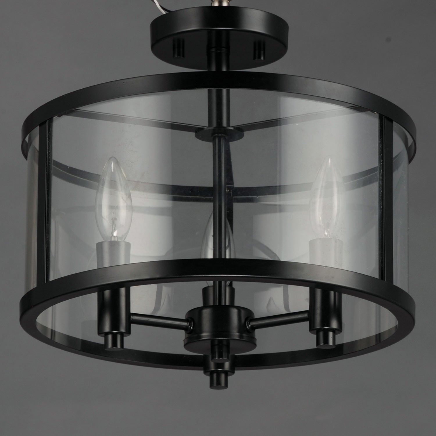 Sentinel Semi Flush Mount Ceiling Light in Detail.