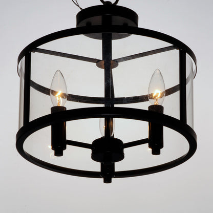 Sentinel Semi Flush Mount Ceiling Light in Detail.