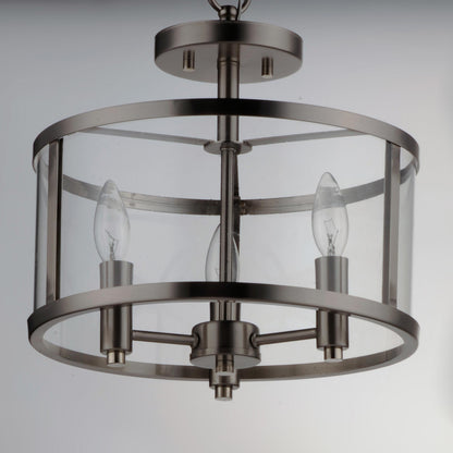 Sentinel Semi Flush Mount Ceiling Light in Detail.