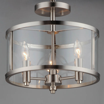 Sentinel Semi Flush Mount Ceiling Light in Detail.