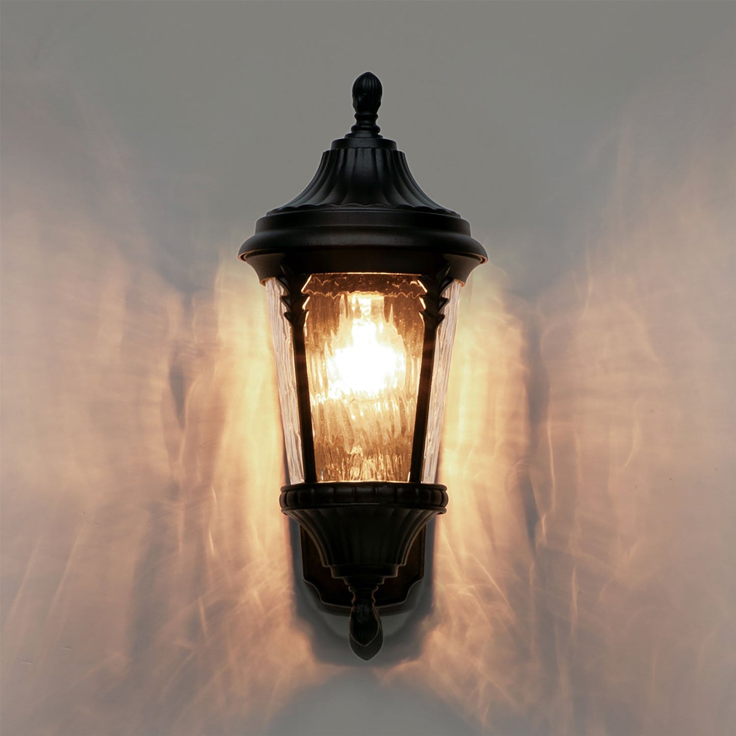 Sentry Outdoor Glass Wall Light in Detail.