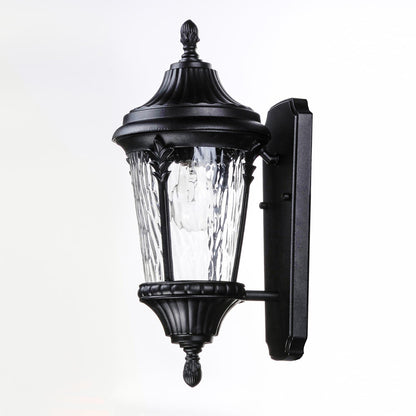 Sentry Outdoor Glass Wall Light in Detail.