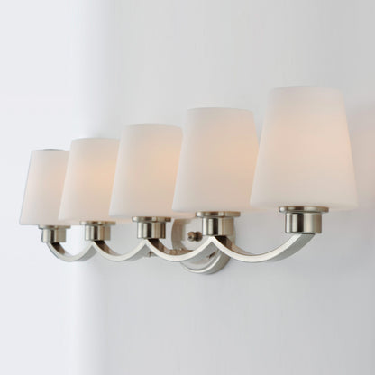 Shelter Bath Vanity Light in Detail.