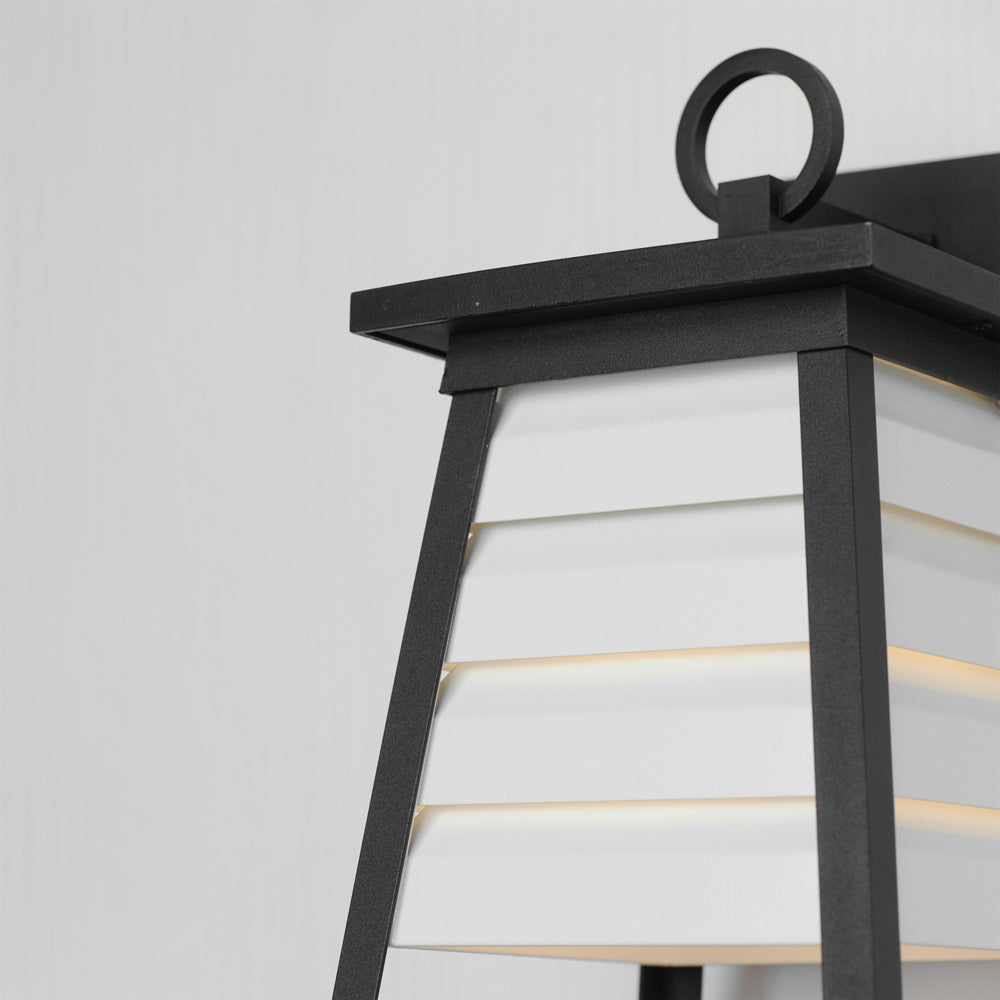 Shutters Outdoor Wall Light in Detail.