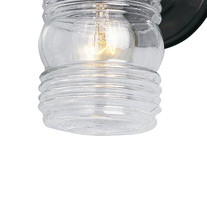 Side Door Outdoor Glass Wall Light in Detail.