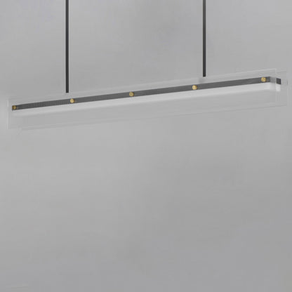 Spectre LED Linear Pendant Light in Detail.