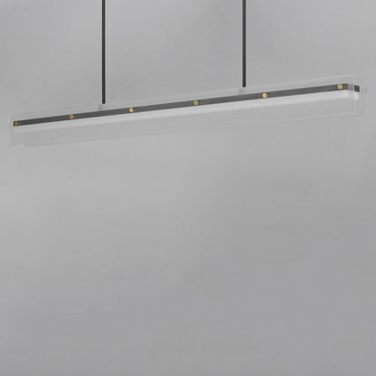 Spectre LED Linear Pendant Light in Detail.