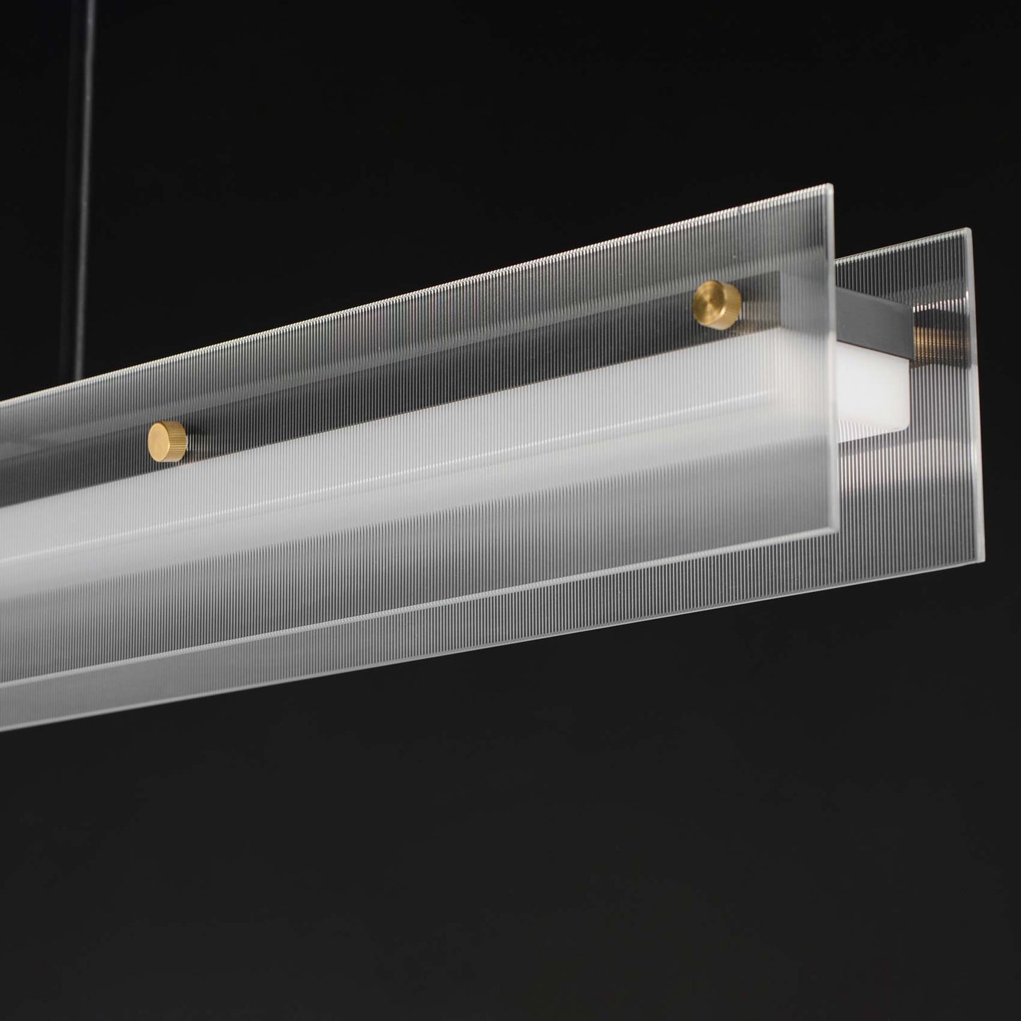 Spectre LED Linear Pendant Light in Detail.