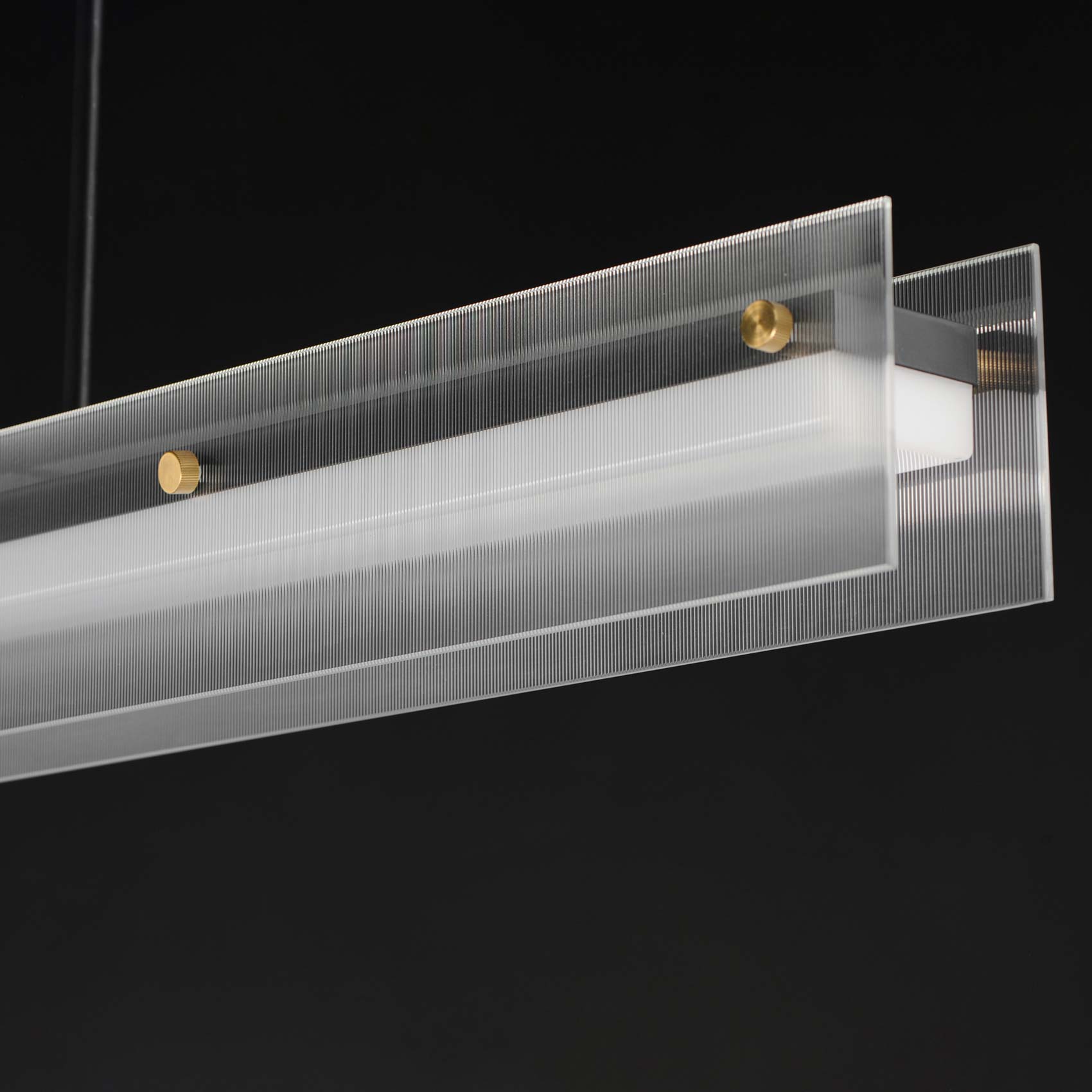Spectre LED Linear Pendant Light in Detail.