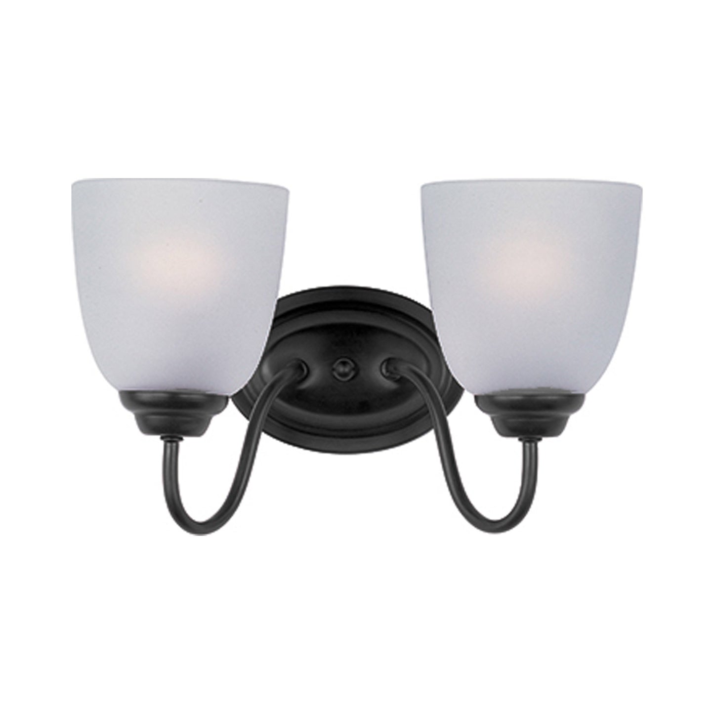 Stefan Bath Vanity Light in Black (2-Light).