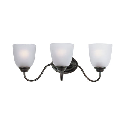 Stefan Bath Vanity Light in Oil Rubbed Bronze (3-Light).