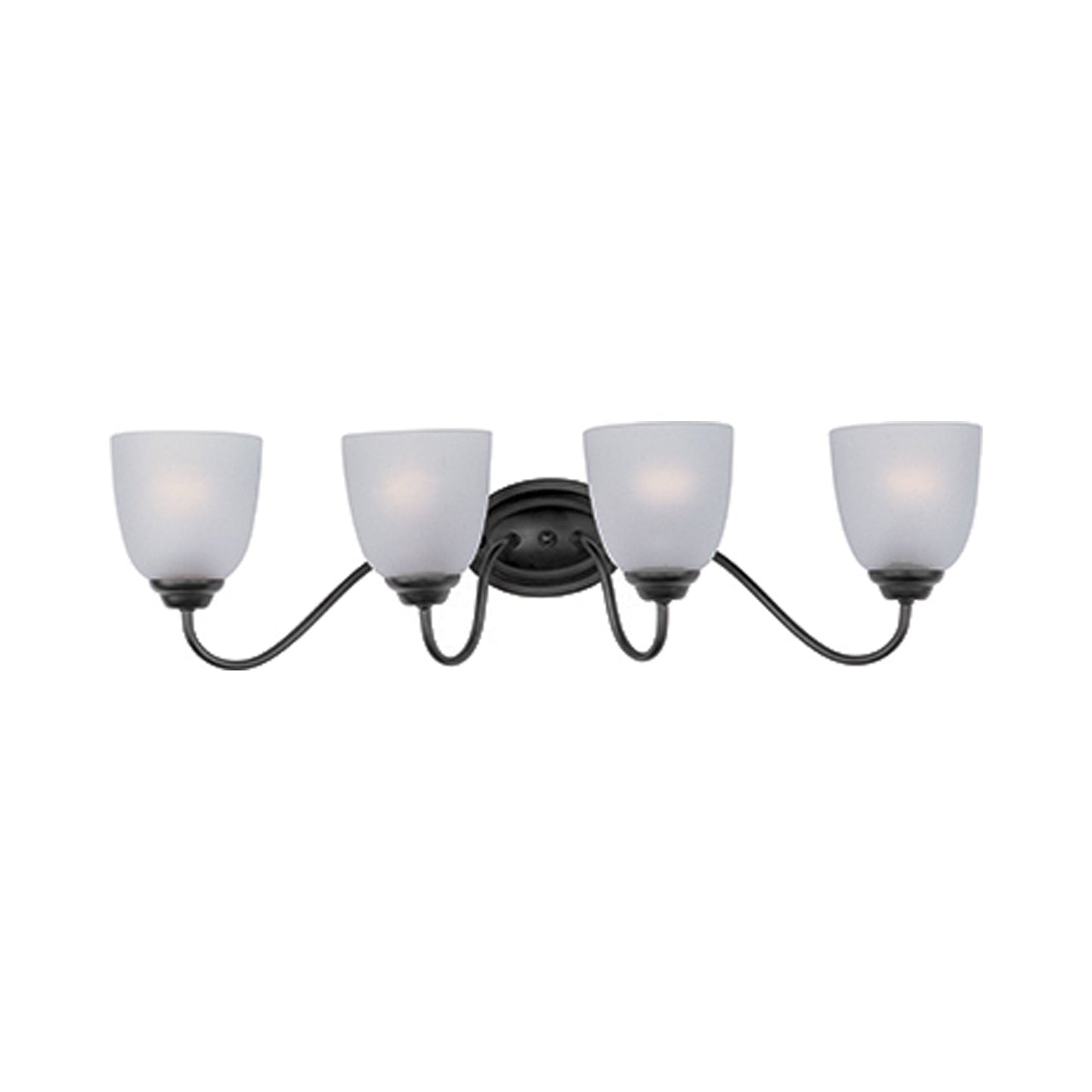 Stefan Bath Vanity Light in Black (4-Light).