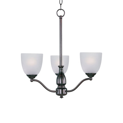 Stefan Chandelier in Oil Rubbed Bronze (3-Light).