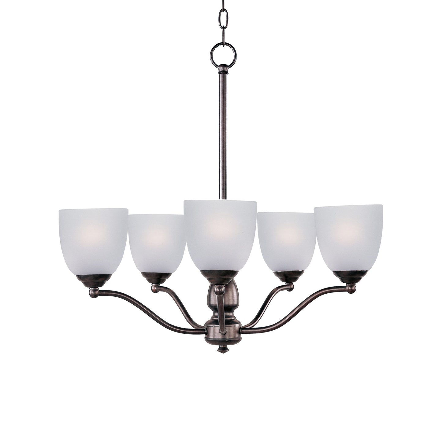 Stefan Chandelier in Oil Rubbed Bronze (5-Light).