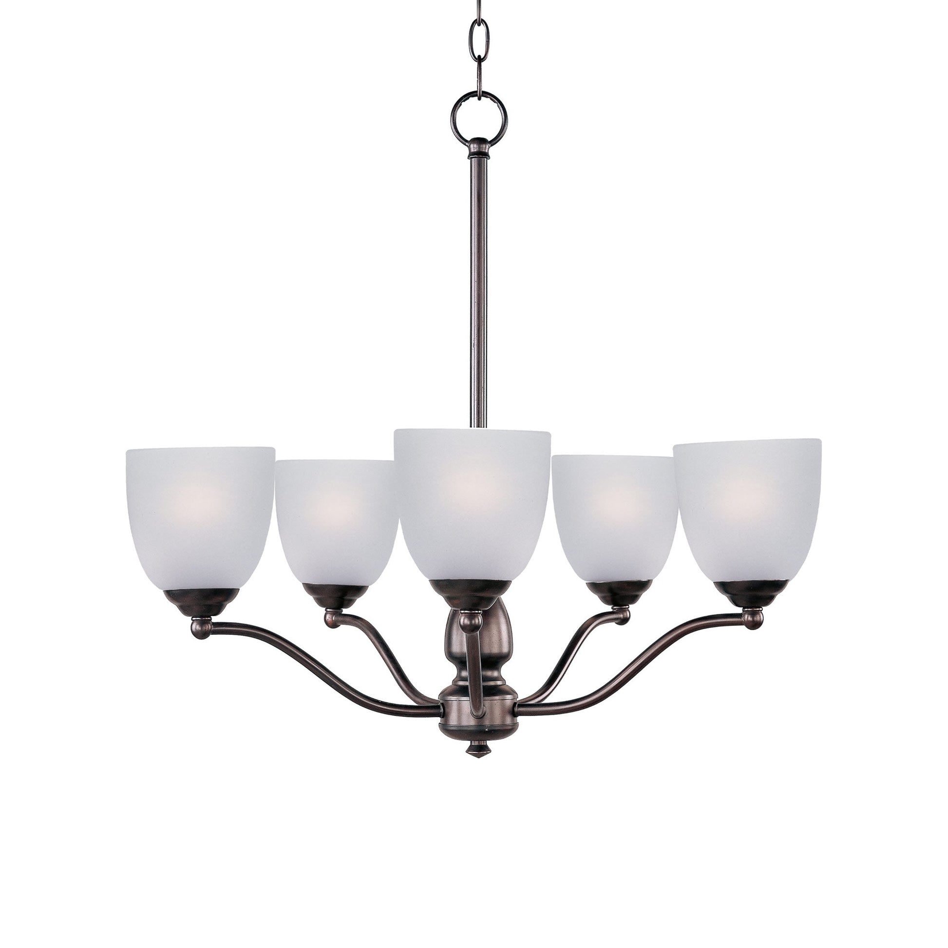 Stefan Chandelier in Oil Rubbed Bronze (5-Light).