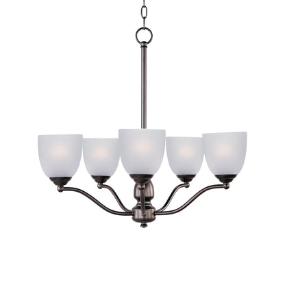 Stefan Chandelier in Oil Rubbed Bronze (5-Light).