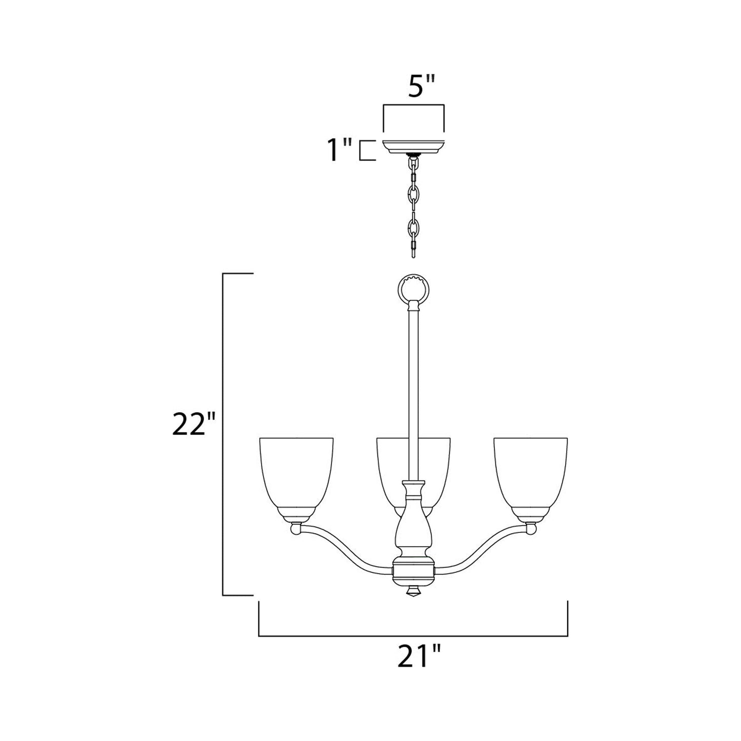 Stefan Chandelier - line drawing.