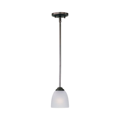 Stefan Mini Pendant Light in Oil Rubbed Bronze.