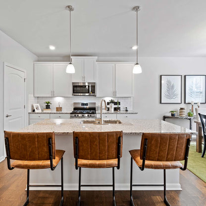 Stefan Mini Pendant Light in kitchen.