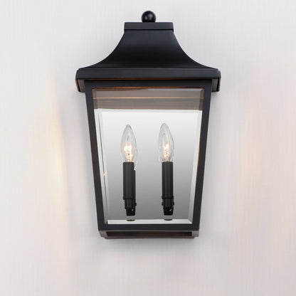Sutton Place Outdoor Pocket Wall Light in Detail.