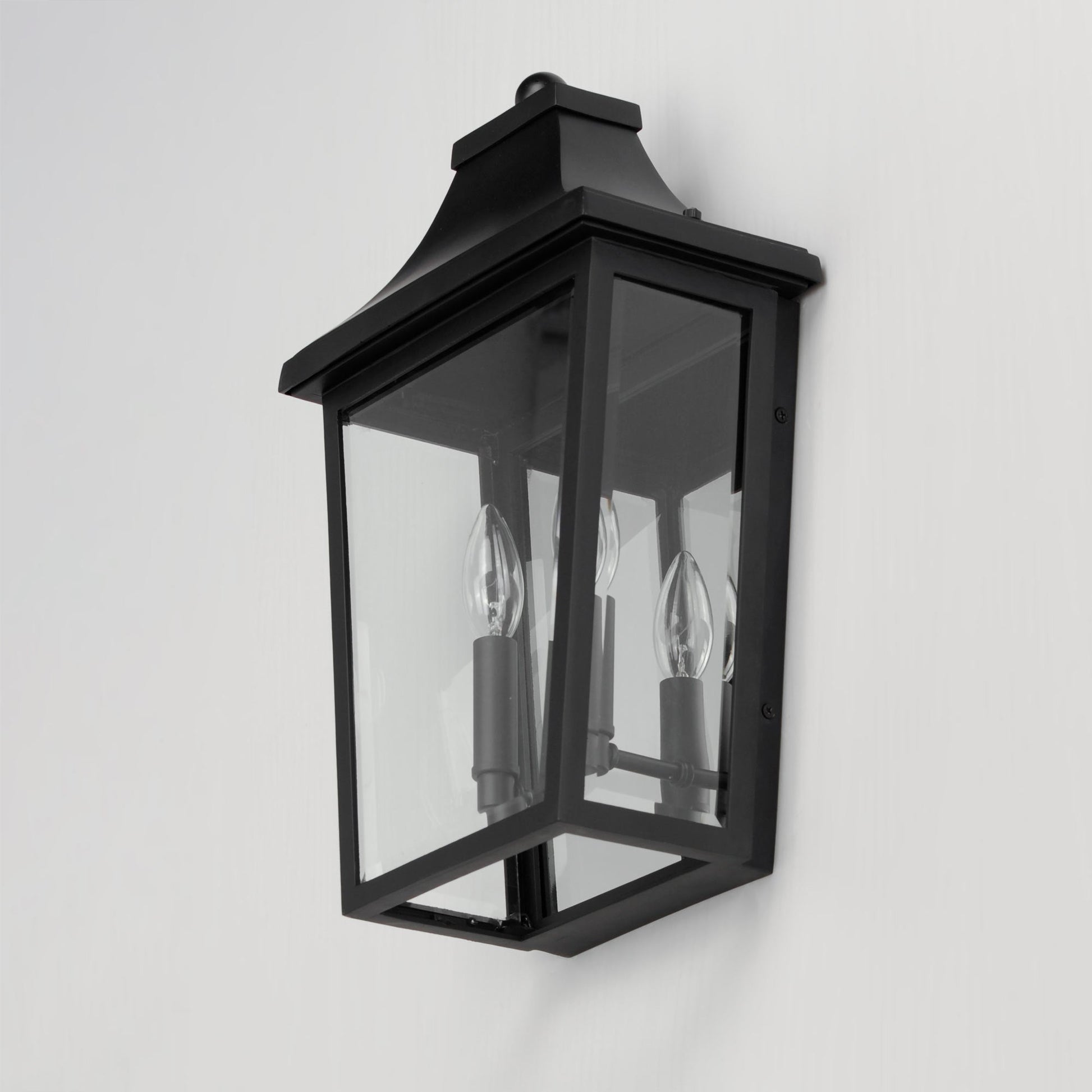 Sutton Place Outdoor Pocket Wall Light in Detail.