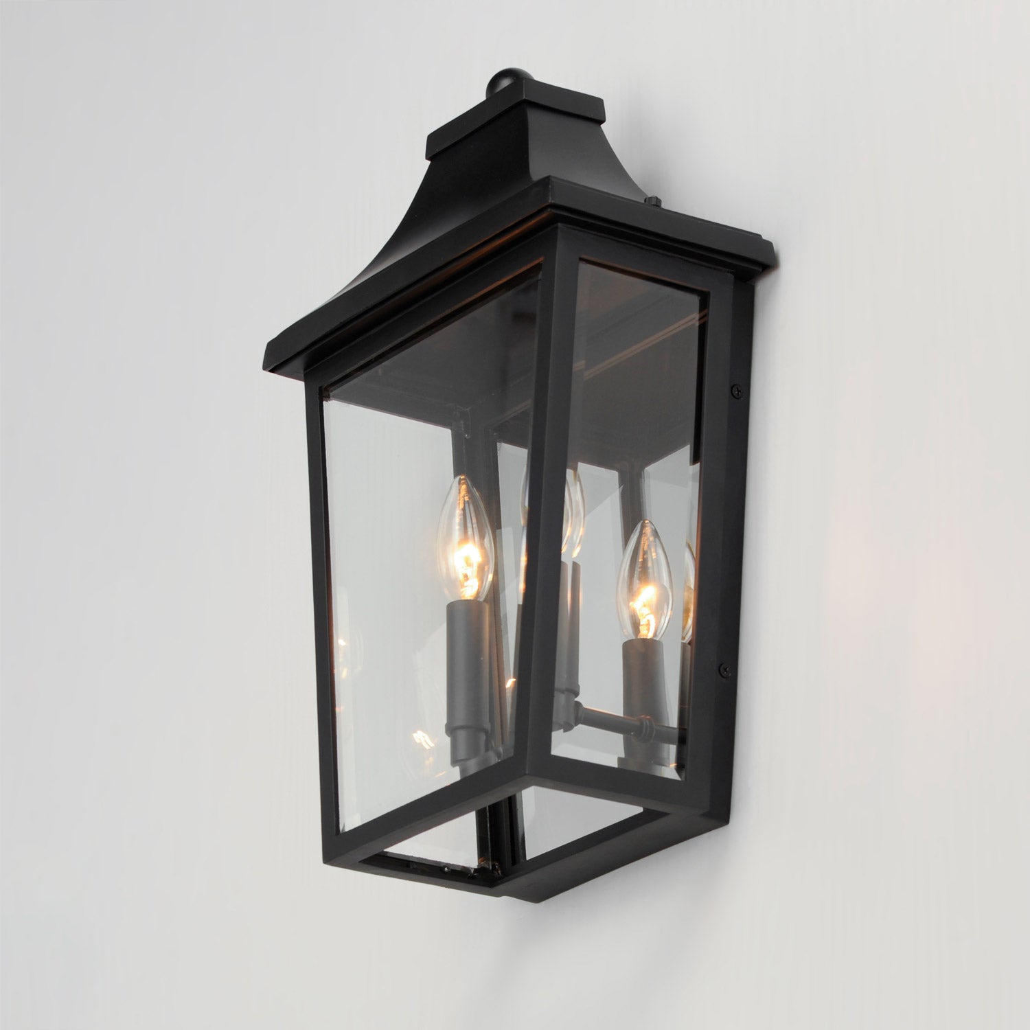 Sutton Place Outdoor Pocket Wall Light in Detail.