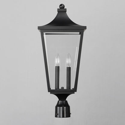 Sutton Place Outdoor Post Light in Detail.