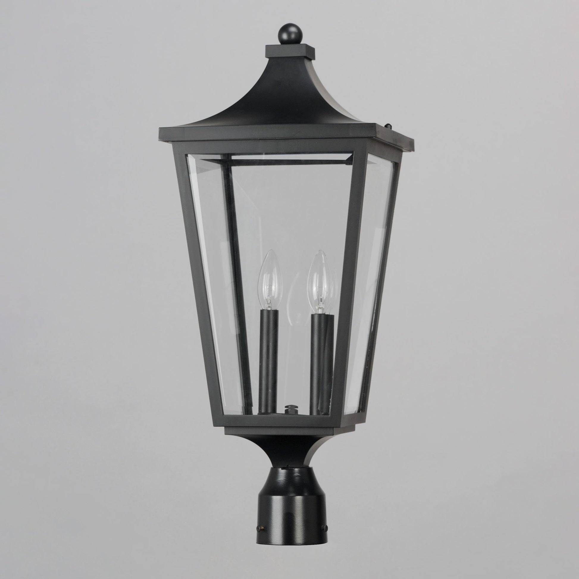 Sutton Place Outdoor Post Light in Detail.