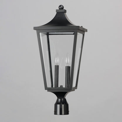 Sutton Place Outdoor Post Light in Detail.