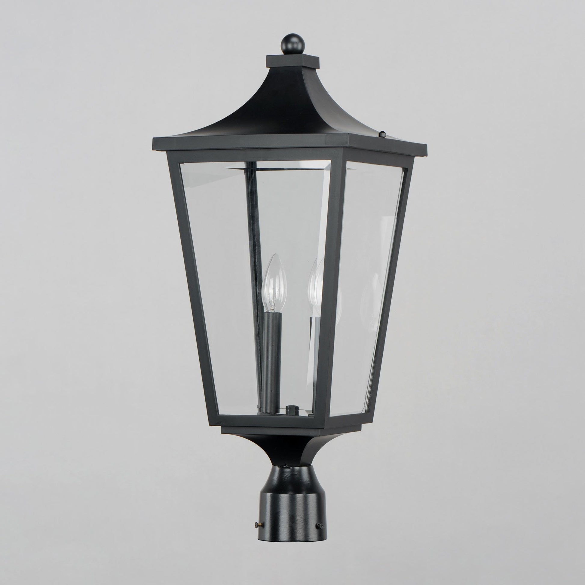 Sutton Place Outdoor Post Light in Detail.