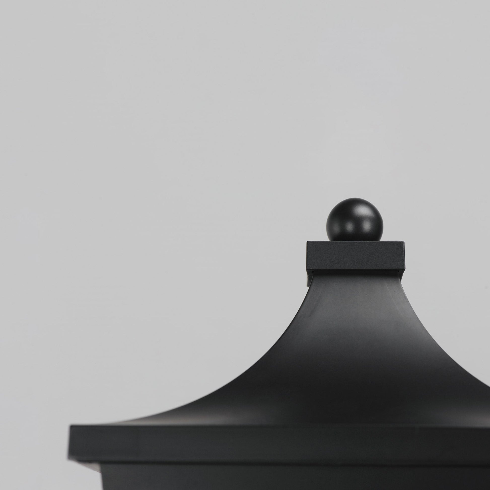Sutton Place Outdoor Post Light in Detail.