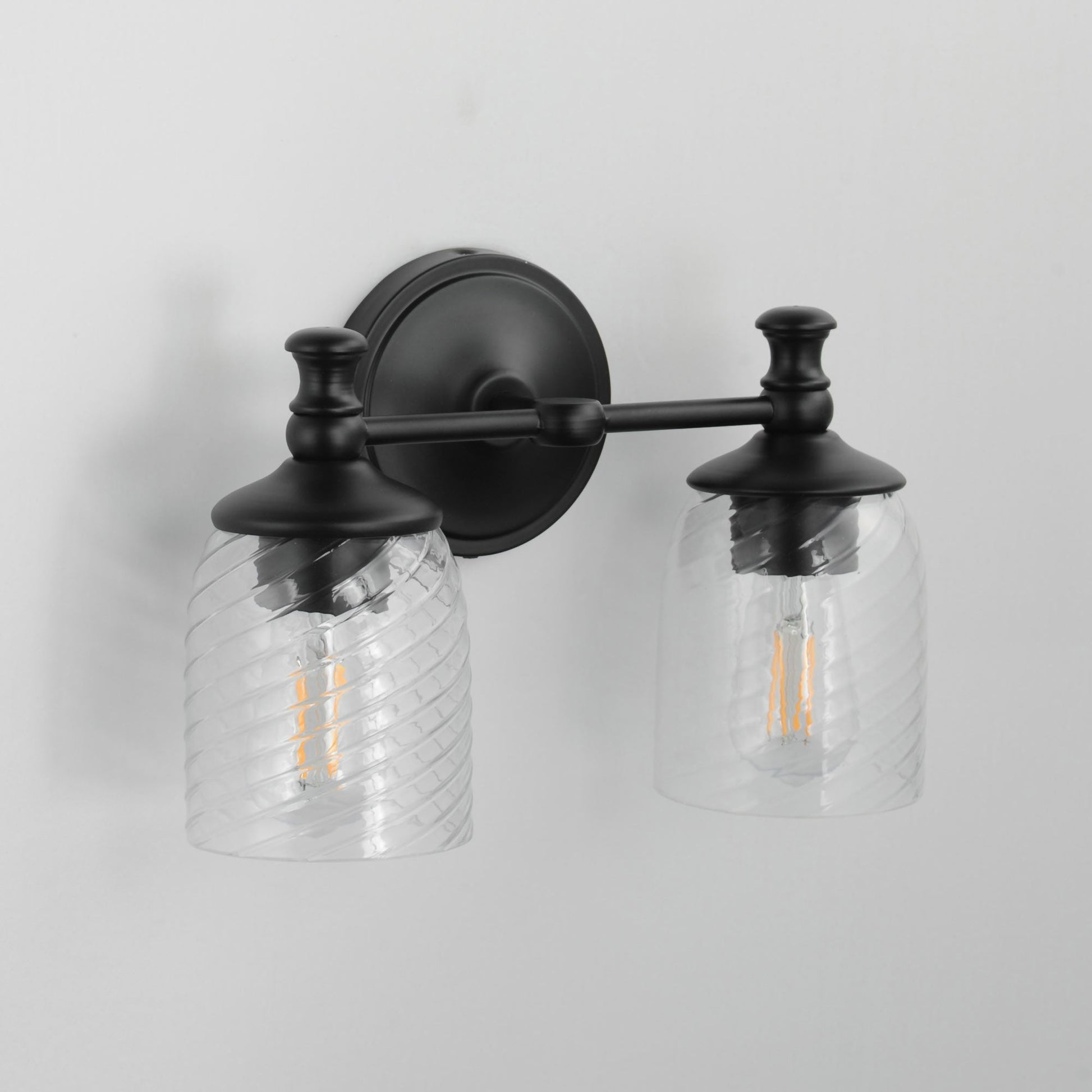 Swirl Bath Vanity Light in Detail.