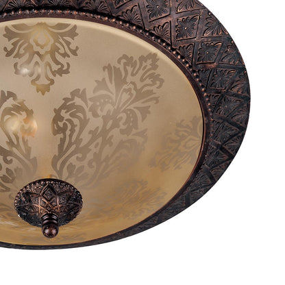 Symphony Flush Mount Ceiling Light in Detail.