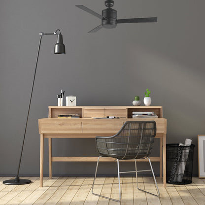 Tanker Outdoor Ceiling Fan in workroom.