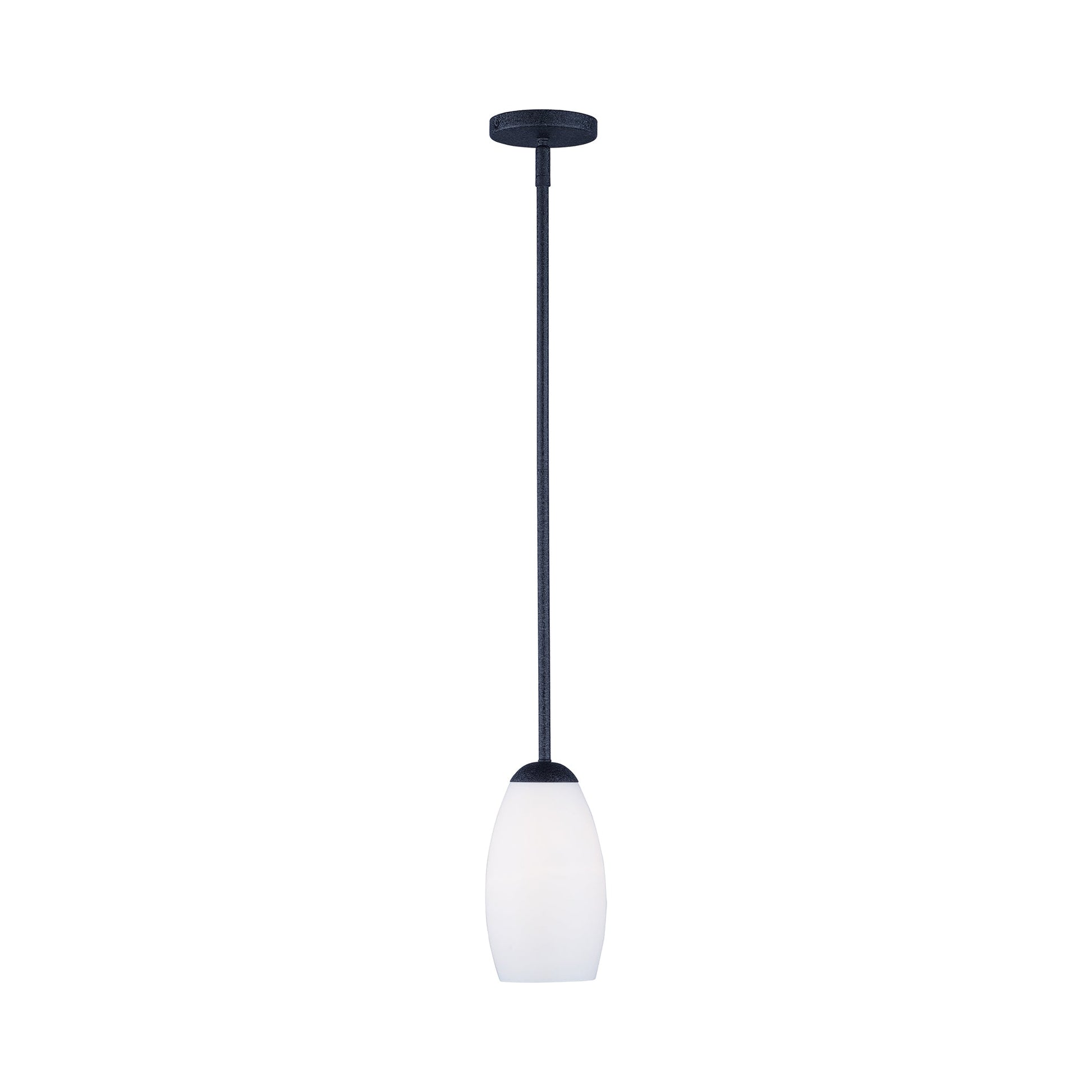 Taylor Mini Pendant Light in Textured Black.