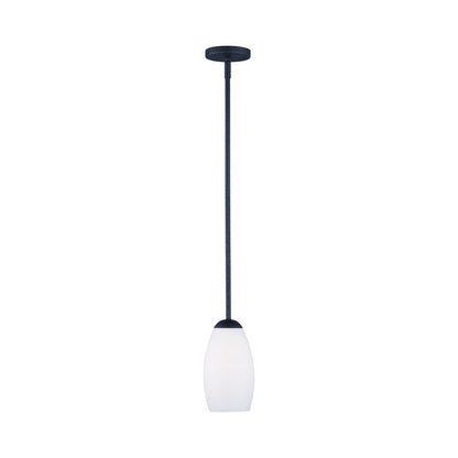 Taylor Mini Pendant Light in Textured Black.