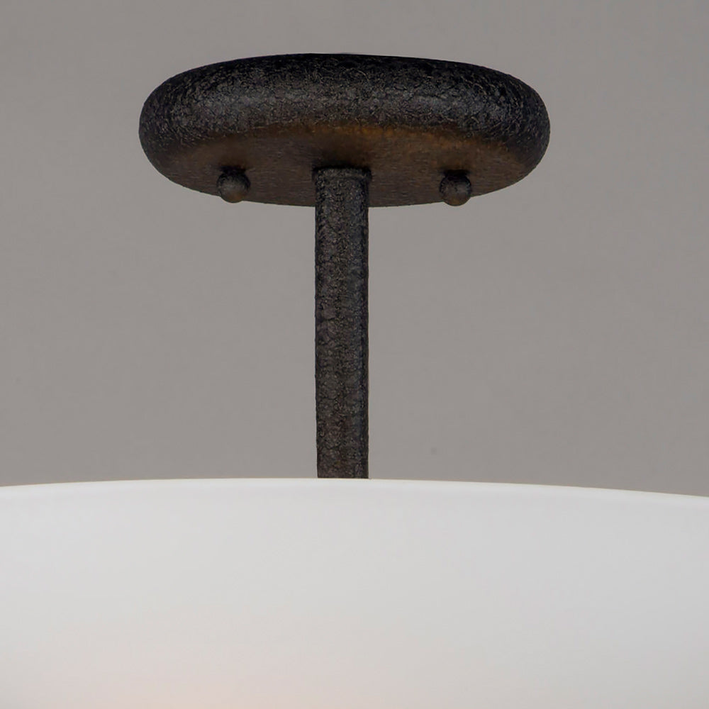 Taylor Semi Flush Mount Ceiling Light in Detail.