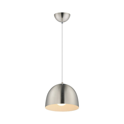 Tova Pendant Light in Satin Nickel (9-Inch).